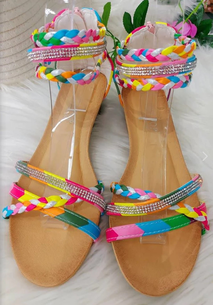 Tico Sandals - Rainbow